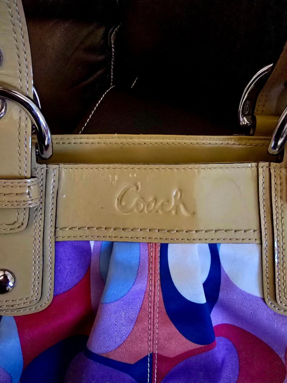 Coach Colorful Sateen Signature Soho - Picture 3 of 4